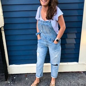 Lucky Brand denim overalls